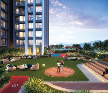 Image of 1010 Sq.ft 2 BHK Apartment / Flat for sale in Balaji Aqua, Kalyan West, Kalyan for Rs. 11000000