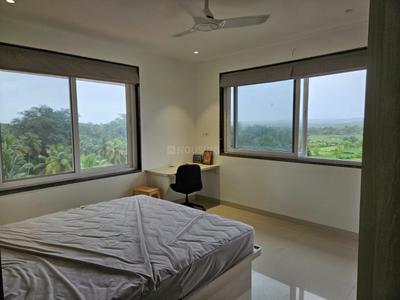 Bedroom Image of 1500 Sq.ft 3 BHK Penthouse for rent in Panjim Goa for Rs. 110000