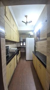 Kitchen Image of 1750 Sq.ft 3 BHK Apartment / Flat for rent in Vasant Kunj New Delhi for Rs. 95000