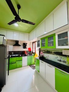 Kitchen Image of 1440 Sq.ft 3 BHK Apartment / Flat for sale in New Ranip Ahmedabad for Rs. 7200000
