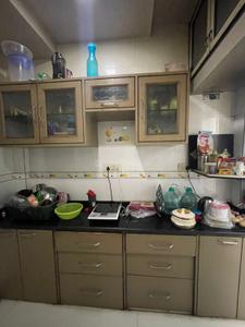 Kitchen Image of 800 Sq.ft 2 BHK Apartment / Flat for rent in Kopar Khairane Navi Mumbai for Rs. 50000