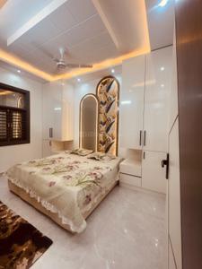 Bedroom Image of 900 Sq.ft 3 BHK Builder Floor for sale in Nawada New Delhi for Rs. 4999000