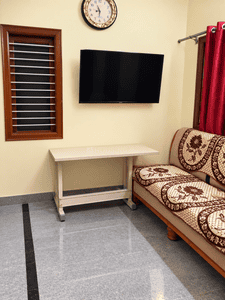 Living Room Image of 1200 Sq.ft 1 BHK Builder Floor for rent in Bagalakunte Bengaluru for Rs. 12000