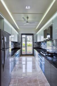Kitchen Image of 1100 Sq.ft 2 BHK Apartment / Flat for sale in Paradise Sai World City, Panvel Navi Mumbai for Rs. 14500000