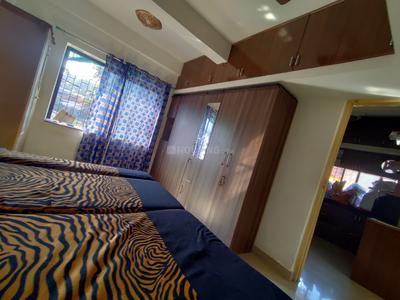 Bedroom Image of 602 Sq.ft 1 RK Apartment / Flat for rent in Alto- Betim Porvorim Goa for Rs. 21000