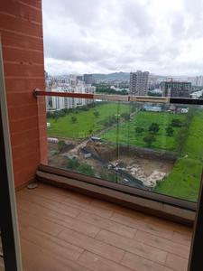 Balcony Image of 1350 Sq.ft 3 BHK Apartment / Flat for sale in Kohinoor Sapphire III, Tathawade Pune for Rs. 12400000