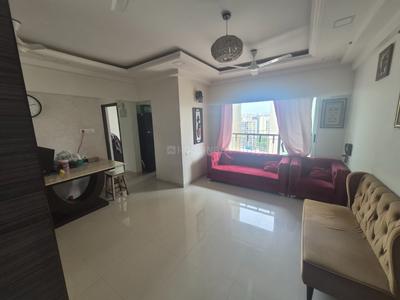 Living Room Image of 690 Sq.ft 2 BHK Apartment / Flat for sale in Kasarvadavali Thane for Rs. 12000000