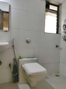 Common Bathroom Image of 920 Sq.ft 2 BHK Apartment / Flat for rent in Kasarvadavali Thane for Rs. 27000