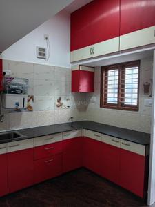 Kitchen Image of 1200 Sq.ft 2 BHK Builder Floor for rent in Gnana Bharathi Bengaluru for Rs. 26000