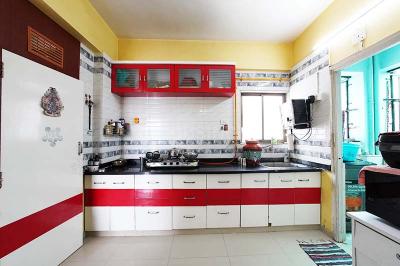 Kitchen Image of 1242 Sq.ft 2 BHK Apartment / Flat for sale in Shubh Candid, Kudasan Gandhinagar for Rs. 6300000