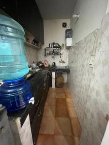 Kitchen Image of 500 Sq.ft 1 BHK Builder Floor for rent in Swaraj Homes RWA Sant Nagar, Sant Nagar New Delhi for Rs. 25000