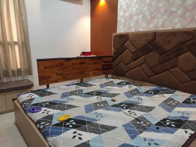 Bedroom Image of 1040 Sq.ft 2 BHK Apartment / Flat for rent in Pride Kingsbury Phase III, Charholi Budruk Pune for Rs. 37000