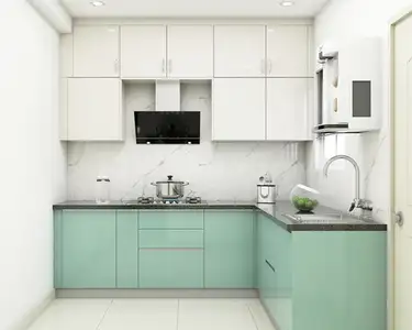 Kitchen Image of 5870 Sq.ft 4 BHK Apartment / Flat for sale in Bollineni Panache, Kondapur Hyderabad for Rs. 85600000