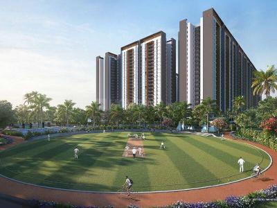 Image of 1356 Sq.ft 3 BHK Apartment / Flat for sale in Gini Vivante Phase 01, Kiwale, Pune for Rs. 9600000
