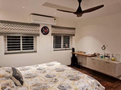Bedroom Image of 3250 Sq.ft 4 BHK Apartment / Flat for rent in Uthandi Chennai for Rs. 150000