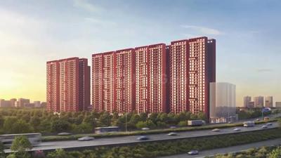 Image of 1035 Sq.ft 2 BHK Apartment / Flat for sale in My Home Sanctuary Phase I, Mamurdi, Pune for Rs. 6100000