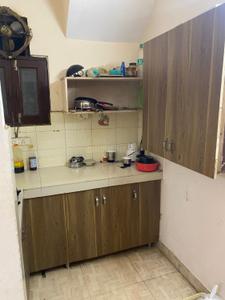 Kitchen Image of 450 Sq.ft 1 RK Builder Floor for rent in Sector 21 Gurgaon for Rs. 21000