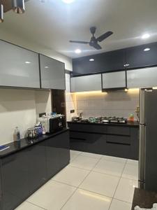 Kitchen Image of 1485 Sq.ft 3 BHK Apartment / Flat for sale in Sukirti Greens, South Bopal Ahmedabad for Rs. 9851000