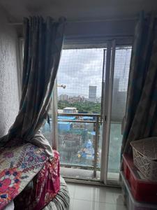 Bedroom Image of 1200 Sq.ft 2 BHK Apartment / Flat for rent in Omkar Veda Exclusive, Parel Mumbai for Rs. 120000