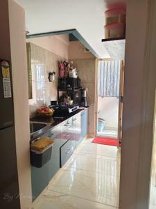 Kitchen Image of 700 Sq.ft 1 BHK Builder Floor for rent in Talaghattapura Bengaluru for Rs. 12500