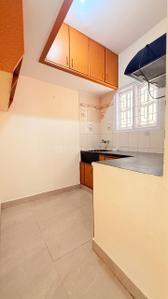 Kitchen Image of 601 Sq.ft 1 BHK Apartment / Flat for rent in Indira Nagar Bengaluru for Rs. 23000