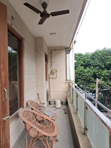 Bedroom One Image of 1530 Sq.ft 3 BHK Builder Floor for rent in Paschim Vihar New Delhi for Rs. 55000