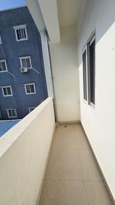 Balcony Image of 1750 Sq.ft 3 BHK Apartment / Flat for rent in Hitech City Hyderabad for Rs. 53001