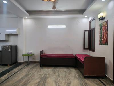 Living Room Image of 1000 Sq.ft 2 BHK Builder Floor for rent in Chhattarpur New Delhi for Rs. 27000
