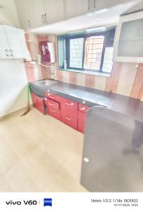 Kitchen Image of 650 Sq.ft 1 BHK Apartment / Flat for rent in Old Sangvi Pune for Rs. 17000
