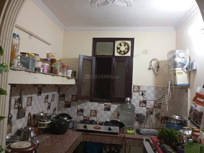 Kitchen Image of 540 Sq.ft 1 BHK Apartment / Flat for rent in Rajpur Khurd Extension New Delhi for Rs. 11000