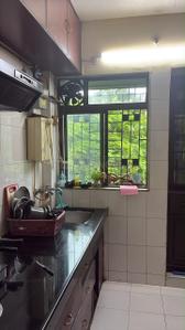 Kitchen Image of 1000 Sq.ft 1 BHK Apartment / Flat for rent in Vijay Annex, Thane West Thane for Rs. 6167