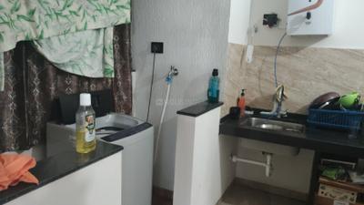 Kitchen Image of 879 Sq.ft 2 BHK Apartment / Flat for sale in VTP Aethereus Phase I, Mahalunge Pune for Rs. 7200000
