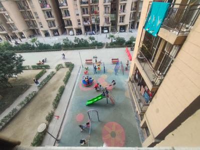 Balcony Image of 1110 Sq.ft 3 BHK Apartment / Flat for rent in Aditya City Apartments Phase 2, Wave City Ghaziabad for Rs. 16000