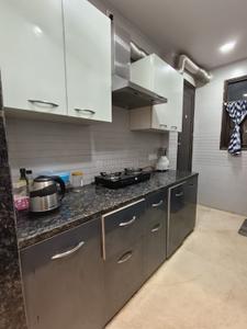 Kitchen Image of 900 Sq.ft 2 BHK Builder Floor for sale in Malviya Nagar New Delhi for Rs. 21000000