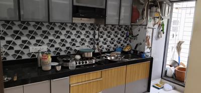Kitchen Image of 750 Sq.ft 2 BHK Apartment / Flat for rent in HDIL Dheeraj Enclave 2, Borivali East Mumbai for Rs. 58000