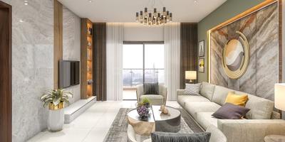 Hall Image of 1505 Sq.ft 3 BHK Apartment / Flat for sale in Infinito Sereno, Baner Pune for Rs. 12800000