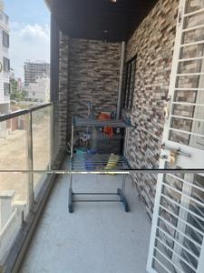 Balcony Image of 850 Sq.ft 1 BHK Independent House for rent in Charholi Budruk Pune for Rs. 12000
