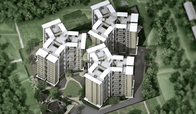 Image of 871 Sq.ft 2 BHK Apartment / Flat for sale in Kohinoor Courtyard One, Wakad, Pune for Rs. 6300000