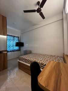 Bedroom Image of 500 Sq.ft 1 RK Independent House for rent in Indira Nagar Bengaluru for Rs. 30000