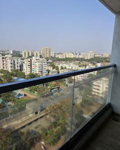 Balcony Image of 350 Sq.ft 1 RK Duplex for rent in Malpani Vivanta, Baner Pune for Rs. 26000