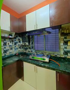 Kitchen Image of 920 Sq.ft 3 BHK Apartment / Flat for sale in Behala Kolkata for Rs. 3000000