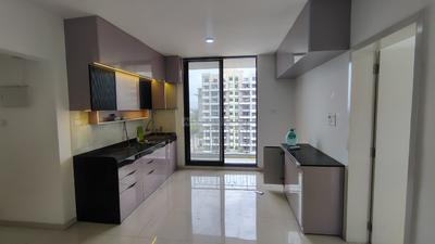 Kitchen Image of 850 Sq.ft 2 BHK Apartment / Flat for rent in Vascon Citron, Wagholi Pune for Rs. 20000