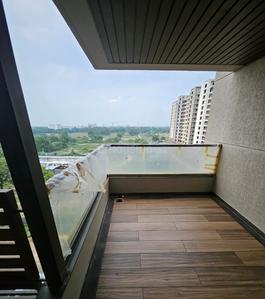 Balcony Image of 2800 Sq.ft 4 BHK Apartment / Flat for sale in Turquoise Grandeure, South Bopal Ahmedabad for Rs. 15800000