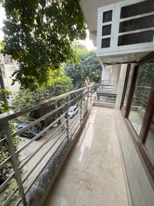Balcony Image of 800 Sq.ft 2 BHK Builder Floor for rent in DDA Akshardham Apartments, Sector 19 Dwarka New Delhi for Rs. 32000