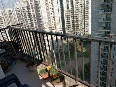 Balcony Image of 1020 Sq.ft 2 BHK Apartment / Flat for sale in Panchsheel Wellington, Crossings Republik Ghaziabad for Rs. 7000000