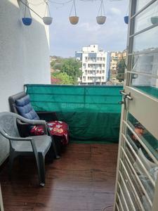 Balcony Image of 750 Sq.ft 2 BHK Apartment / Flat for sale in Dattawadi Pune for Rs. 4800000