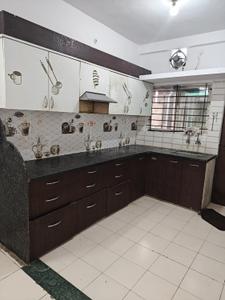 Kitchen Image of 1000 Sq.ft 3 BHK Independent House for rent in Bawadiya Kalan Bhopal for Rs. 20000