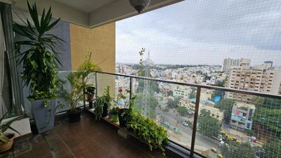 Balcony Image of 1749 Sq.ft 3 BHK Apartment / Flat for sale in Shriram Southern Crest, Kumaraswamy Layout Bengaluru for Rs. 28500000