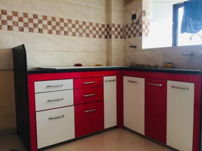 Kitchen Image of 1000 Sq.ft 2 BHK Apartment / Flat for sale in Indraprasth, Maneja Vadodara for Rs. 2700000