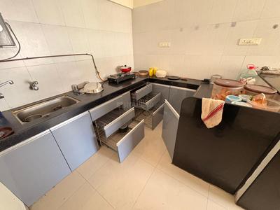 Kitchen Image of 650 Sq.ft 1 BHK Apartment / Flat for rent in Venus Park, Wagholi Pune for Rs. 15000